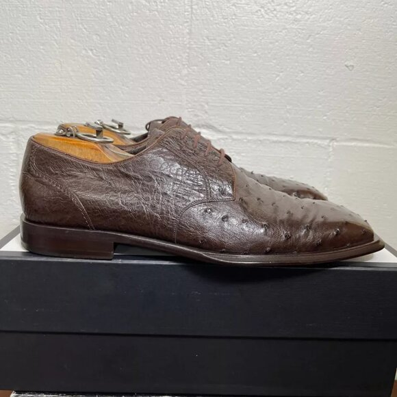 Ostrich Leather Shoes main image 4